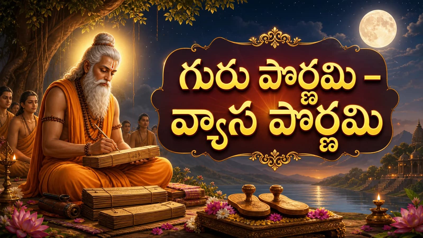 Guru Purnima Illustration