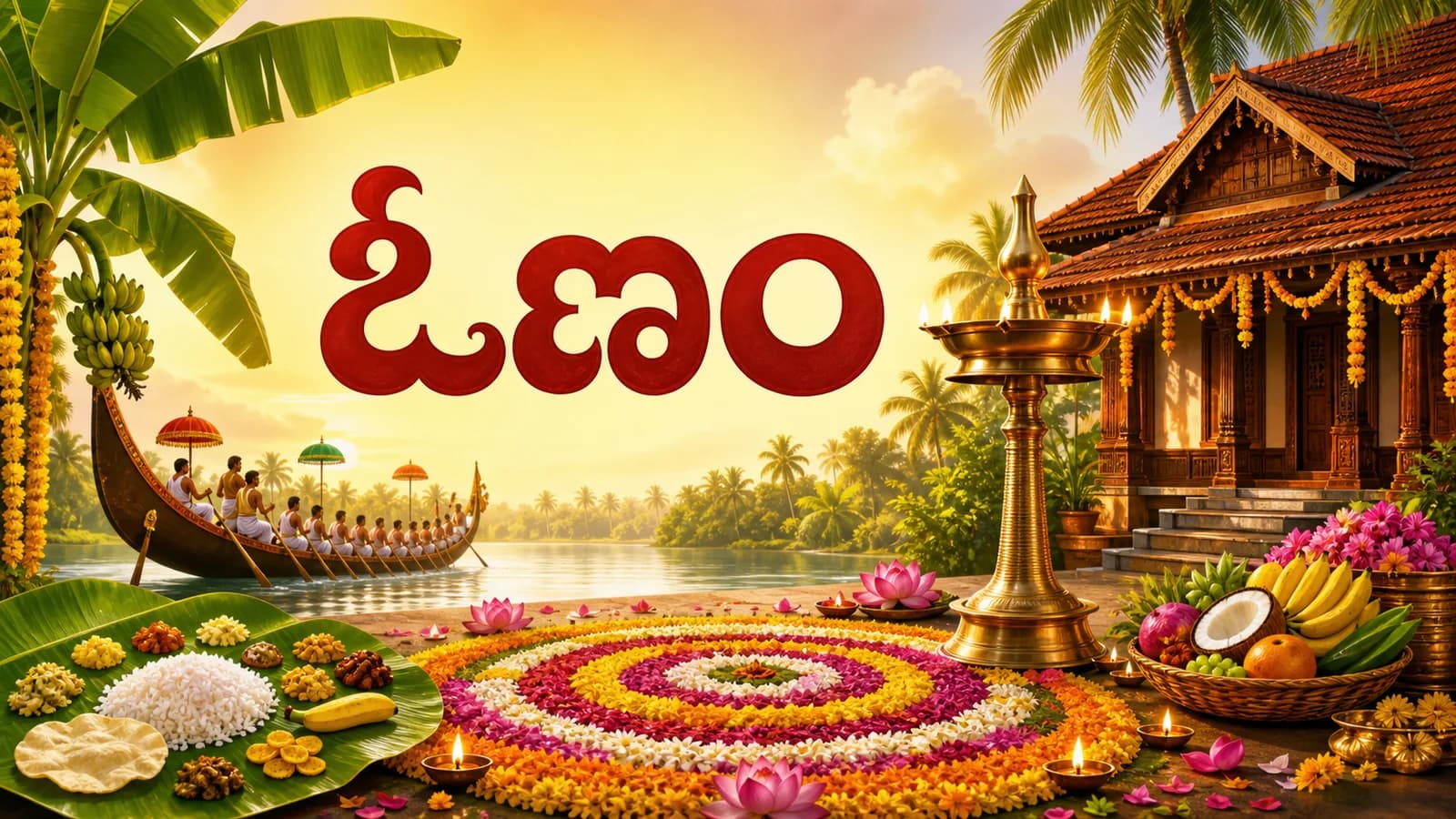 Onam Illustration