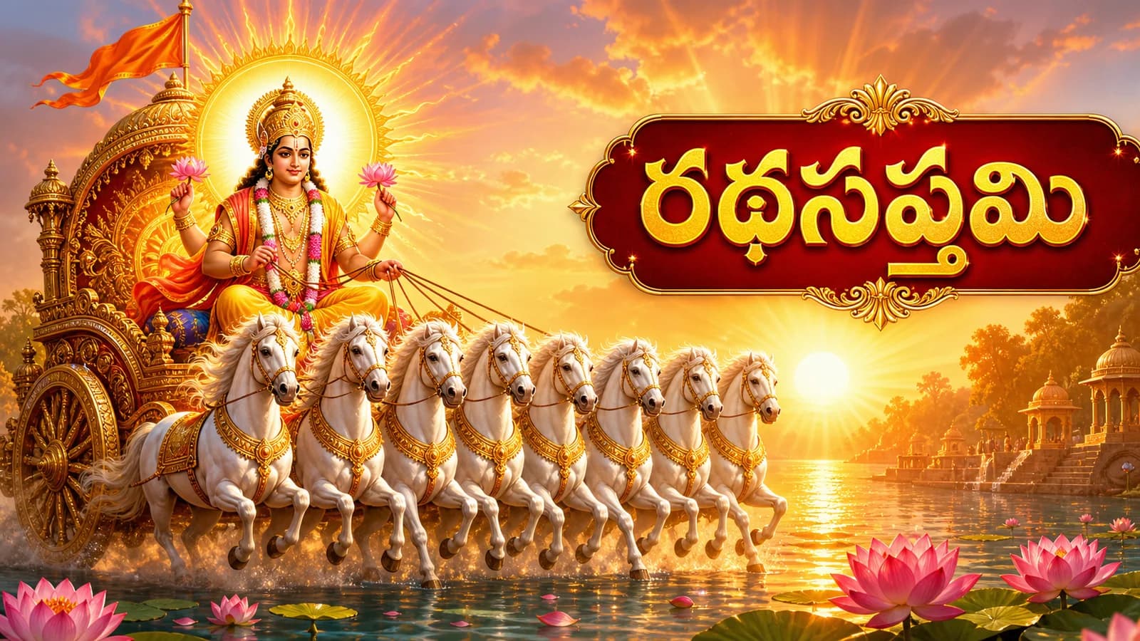 Ratha Saptami Illustration