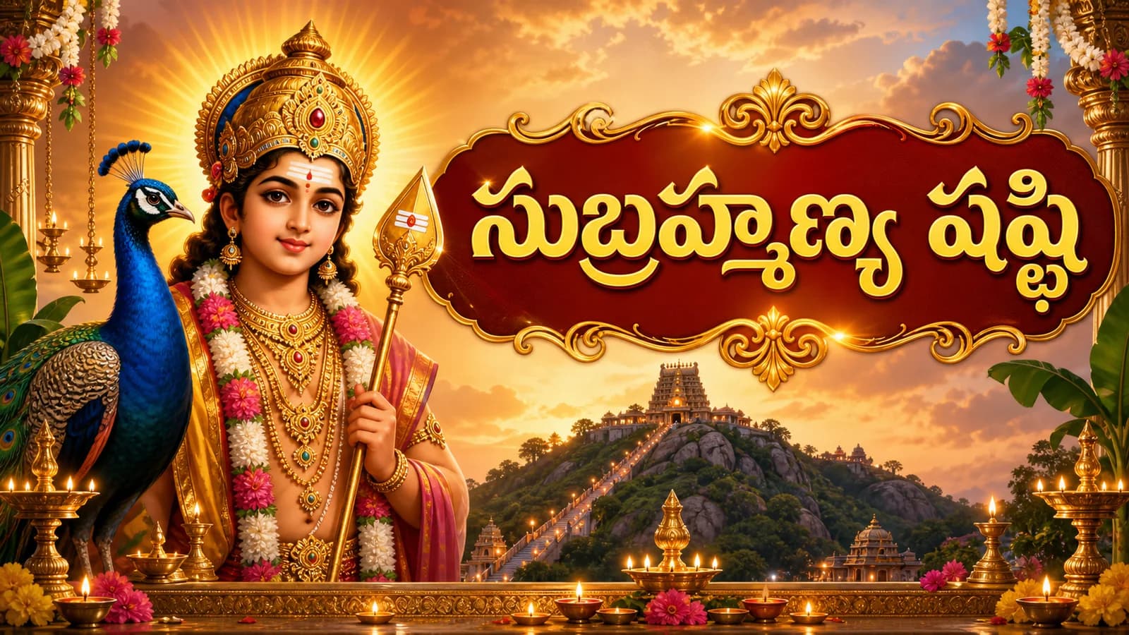 Subrahmanya Shashti Illustration