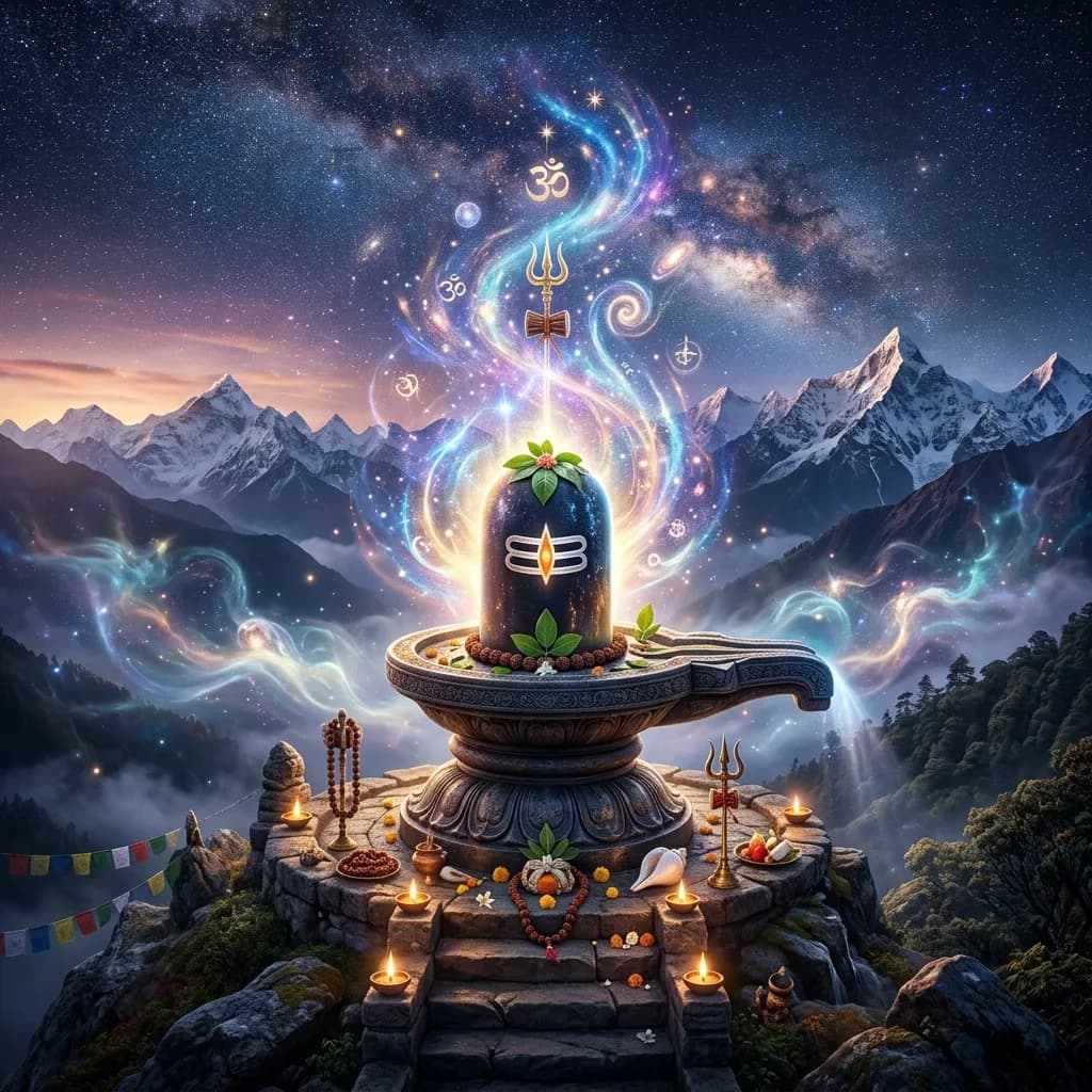 Divine artwork representing Shiva Ashtottara Shata Namavali
