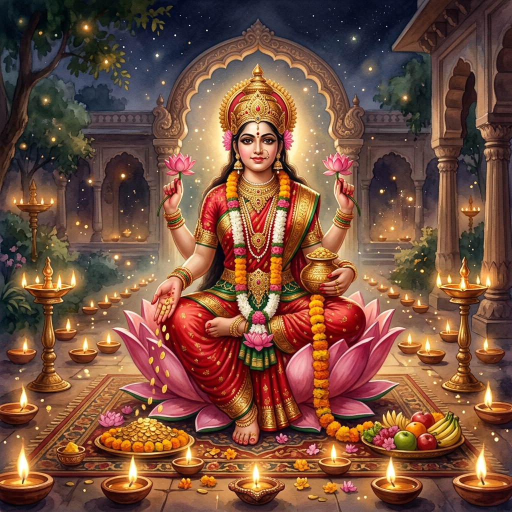 Deepavali Illustration